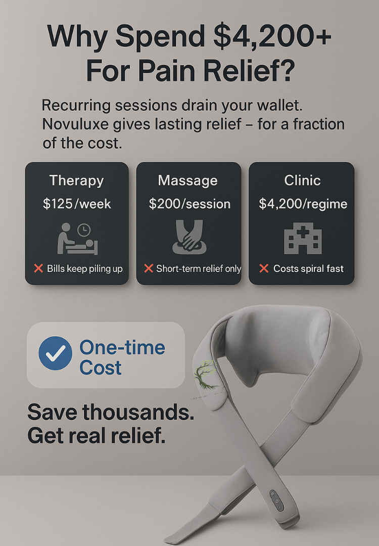 Theranova Cordless Neck & Back Massager